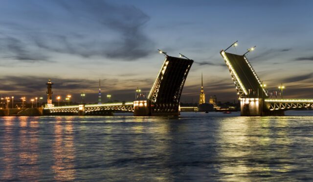 Bridge - White night